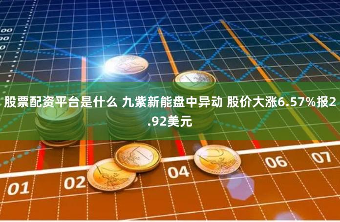 股票配资平台是什么 九紫新能盘中异动 股价大涨6.57%报2.92美元